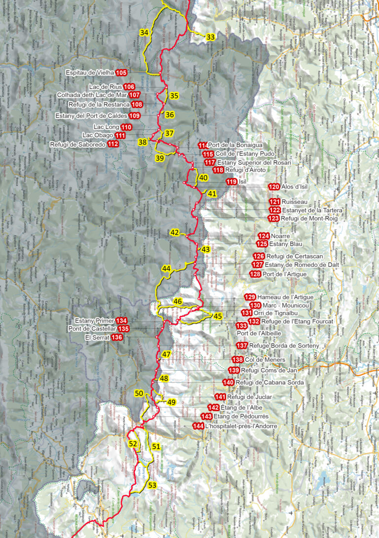 Carto HRP Topo-guide 3 avec variantes