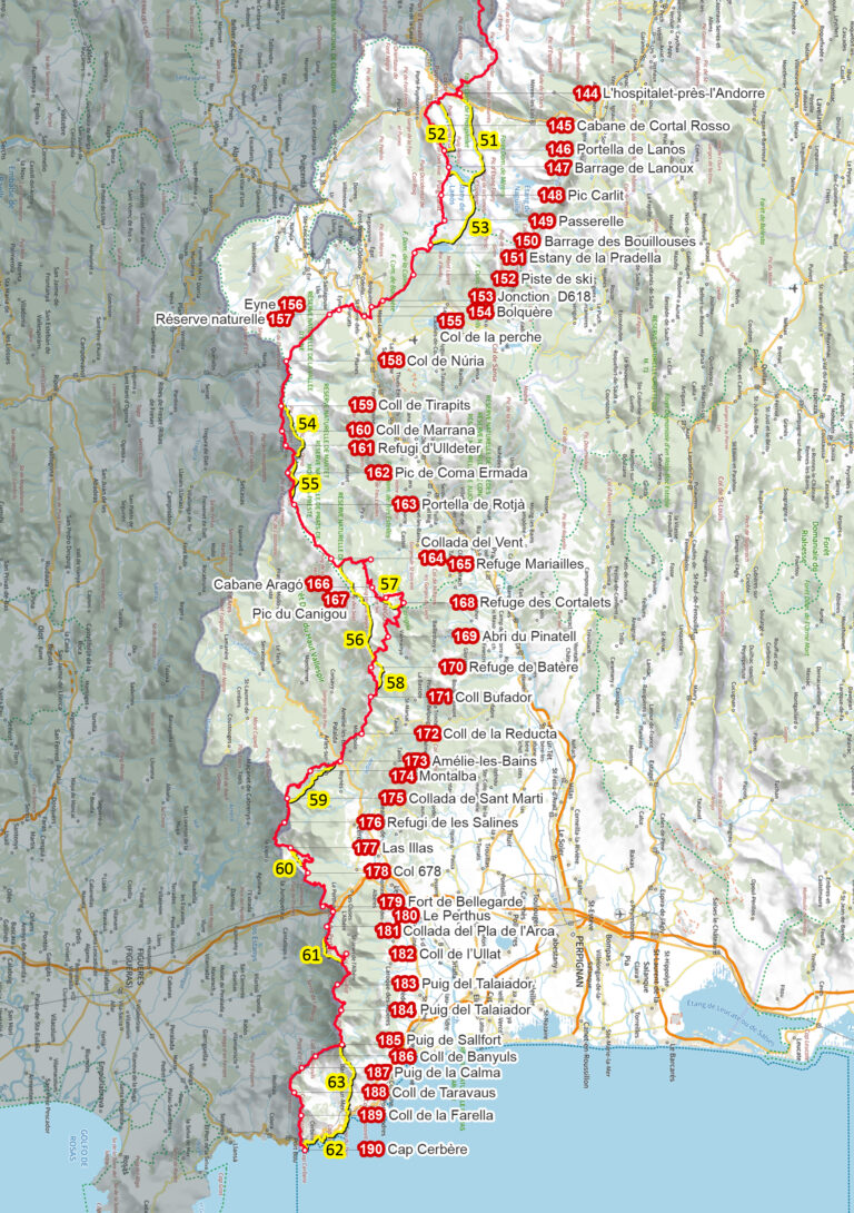 Carto HRP Topo-guide 4 avec variantes