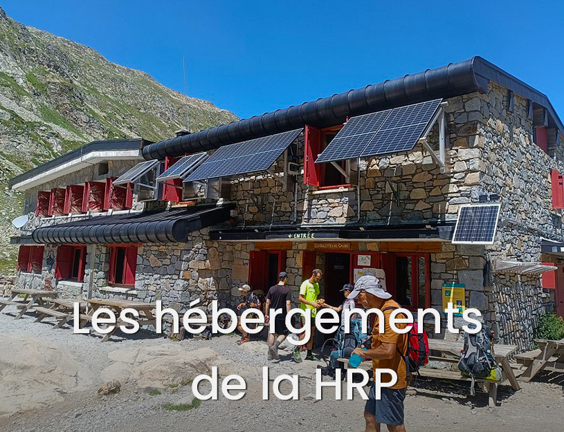 Les hébergements de la HRP